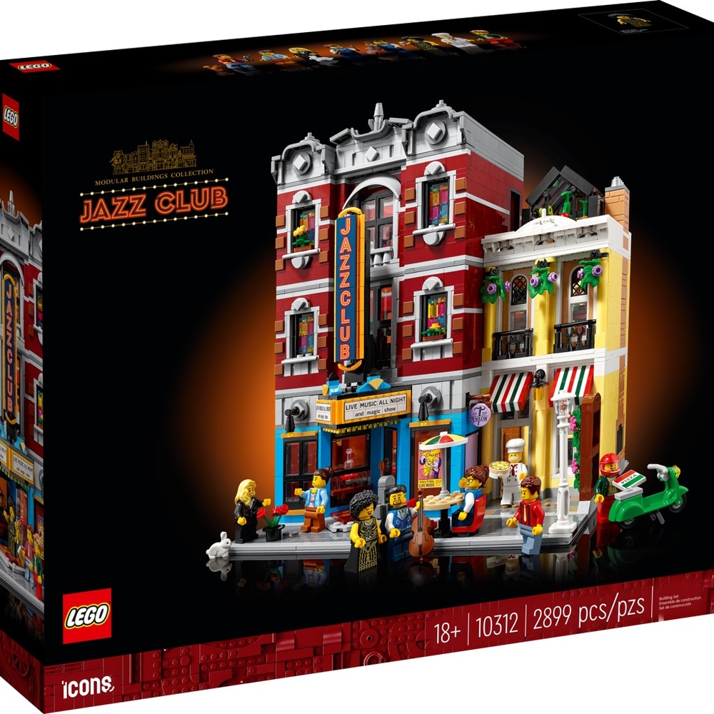 🔥🔥LEGO jazz club set 10312 plus 2 bonus items 🔥🔥